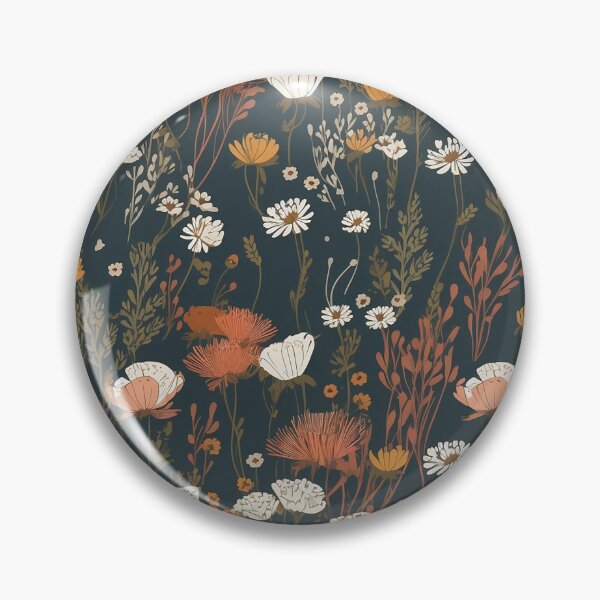 Item preview, Botanical pattern seamless flower vintage designed and sold by PolarInk.