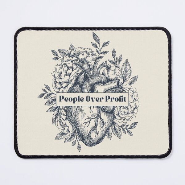 Item preview, People Over Profit  designed and sold by muchachafanzine.
