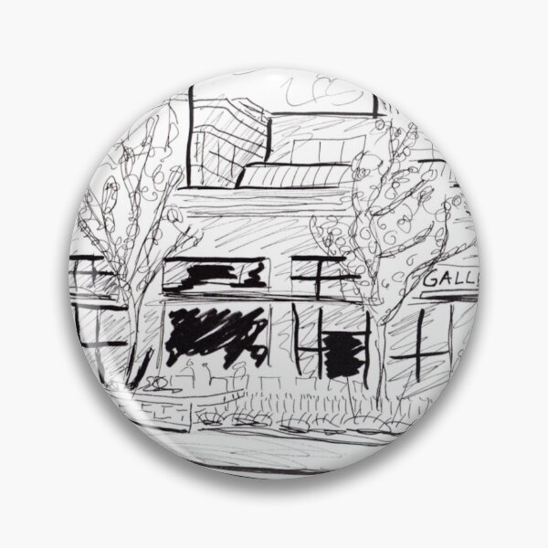Item preview, Bakery Square, Pittsburgh Pennsylvania Landscape Drawing designed and sold by lookwhatimade82.