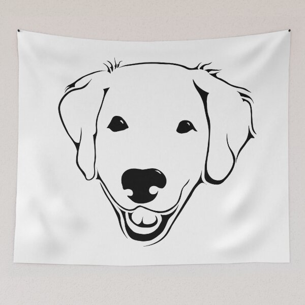 Item preview, Happy Golden Retriever Puppy designed and sold by BastsTardyChild.