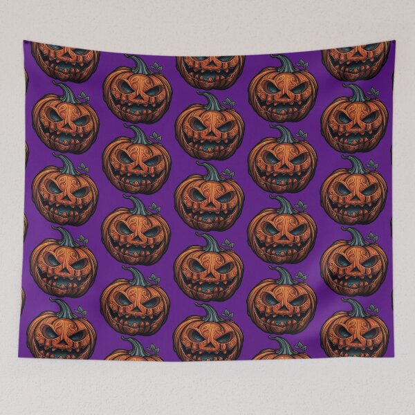 Item preview, Cybergenic Creepy Jack O'Lantern designed and sold by RosaleesPaperie.