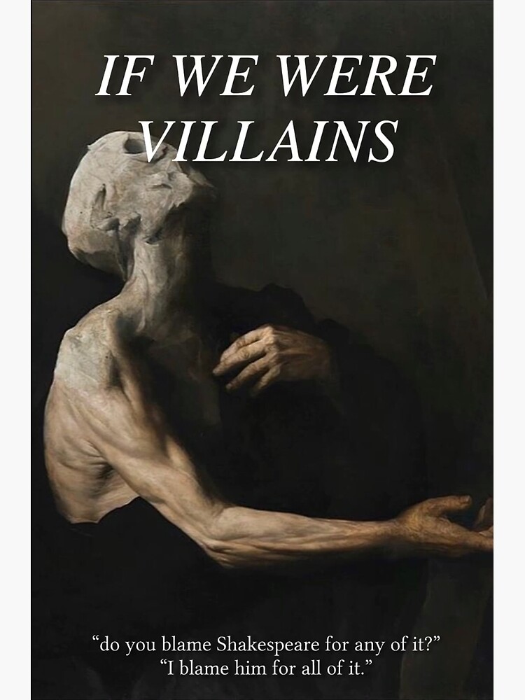 If We Were Villains Special Edition DUST JACKET ONLY