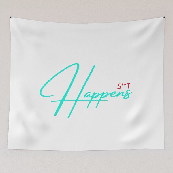 Item preview, S**t happens  designed and sold by katzteeshop.