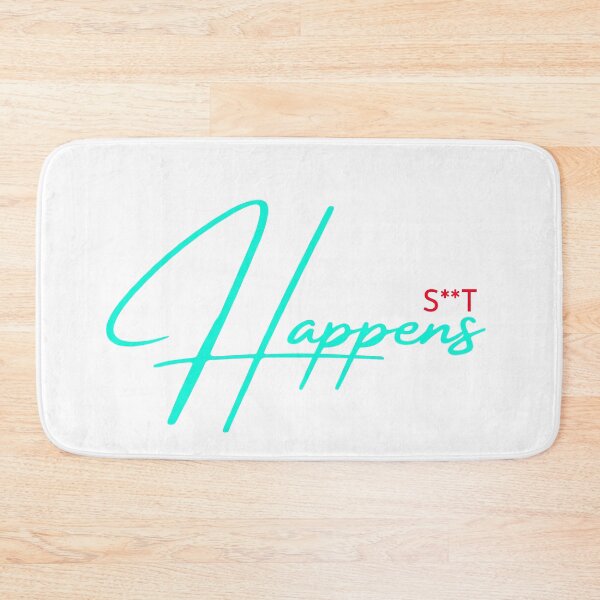 Item preview, S**t happens  designed and sold by katzteeshop.