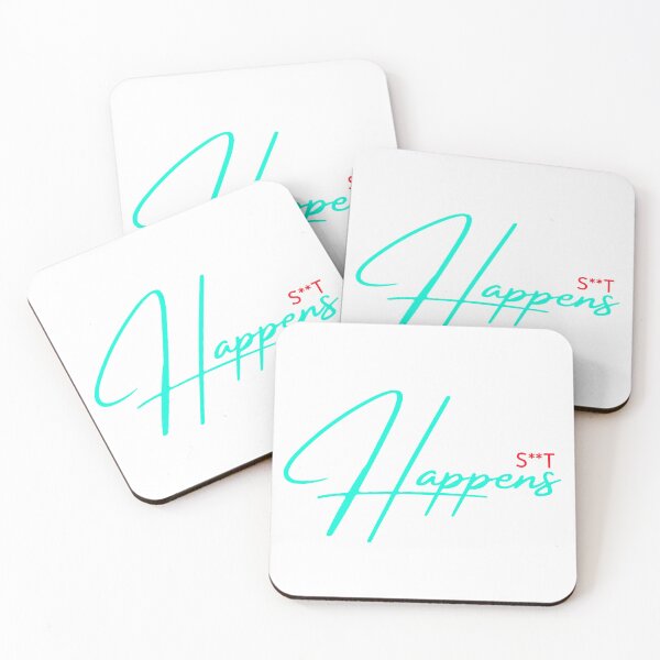 Item preview, S**t happens  designed and sold by katzteeshop.