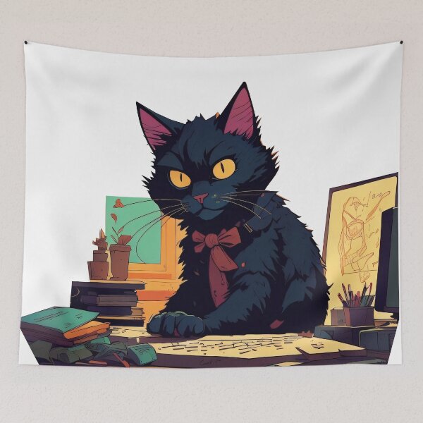 Item preview, Programmer cat beep boop coding  designed and sold by HiPolly.