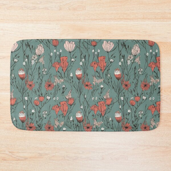 Item preview, Botanical pattern seamless flower vintage designed and sold by PolarInk.