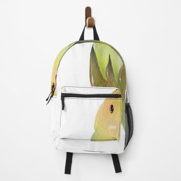 Item preview, Yellow cute cartoon bird cartoon parrot is in the leaf red-cheeked parrot designed and sold by miwlalita.