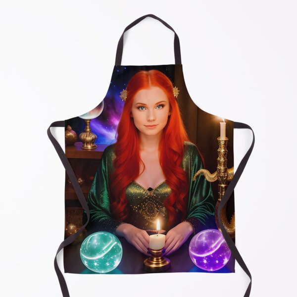 Item preview, Redhead Sorceress Holding Candle 2 designed and sold by SolarisMoon.