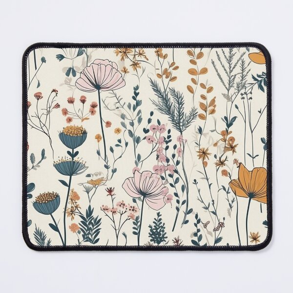 Item preview, Botanical pattern seamless flower vintage designed and sold by PolarInk.