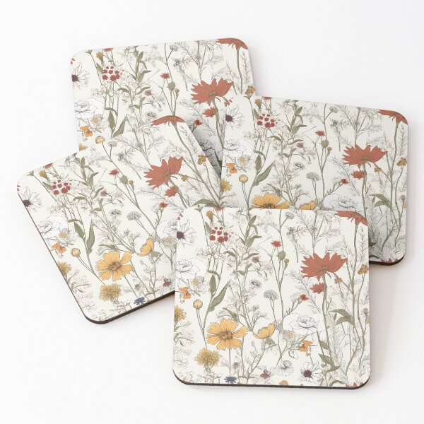 Item preview, Botanical pattern seamless flower vintage designed and sold by PolarInk.