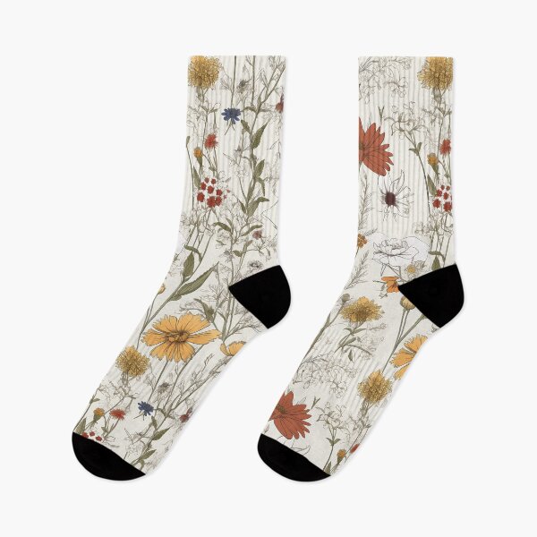 Item preview, Botanical pattern seamless flower vintage designed and sold by PolarInk.