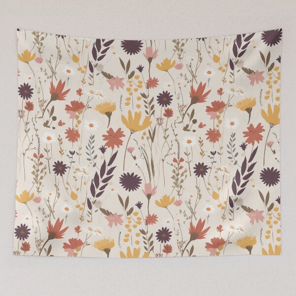 Item preview, Botanical pattern seamless flower vintage designed and sold by PolarInk.