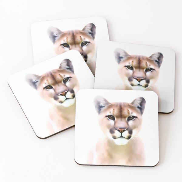 Item preview, Cougar in Watercolor designed and sold by StyleSyndicatio.