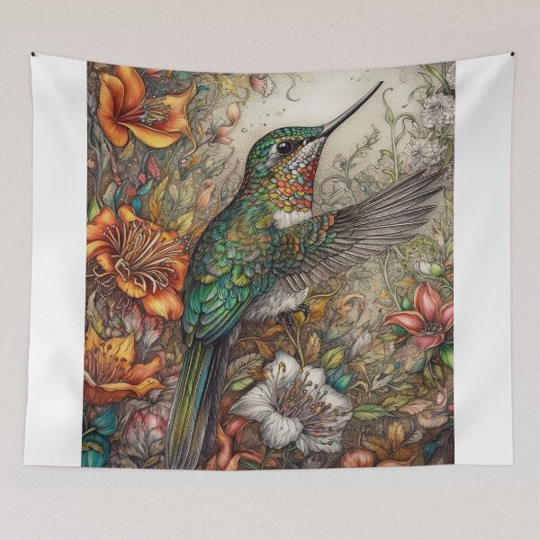 Item preview, Intricate Hummingbird designed and sold by Diego Re.