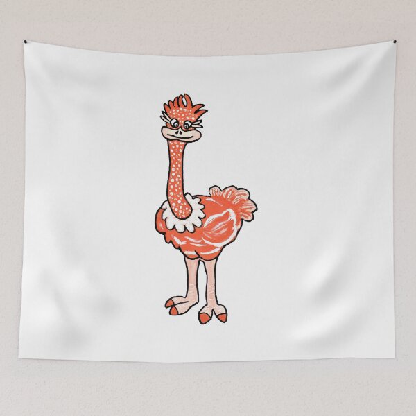 Item preview, Eric The Emu from The Emu Family.  designed and sold by VibrantArtwork.
