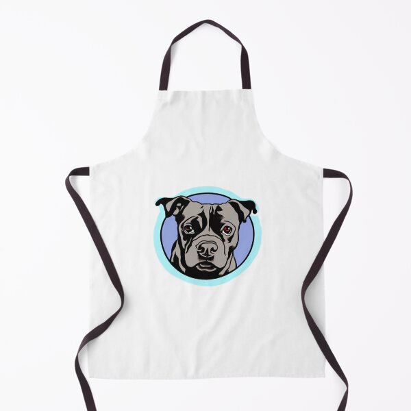 Item preview, Cute Blue Staffordshire Bull Terrier Puppy designed and sold by Bloomin' Arty Families.