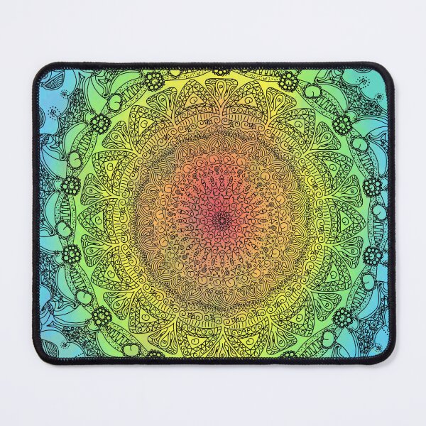 Item preview, Rainbow Linework Mandala designed and sold by thicc216.