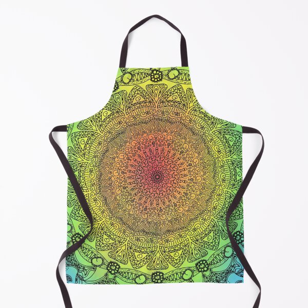 Item preview, Rainbow Linework Mandala designed and sold by thicc216.