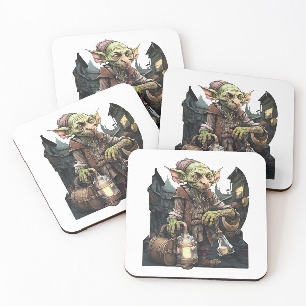 Item preview, Goblin merchants designed and sold by Stickermagician.