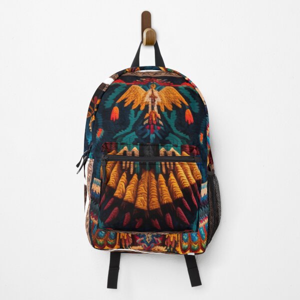 Item preview, Golden Eagle textil abstract art designed and sold by Tio-Tecun.