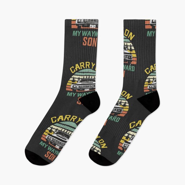 Item preview, Carry on My Wayward Son Shirts, Supernatural Shirt, Funny Shirt, Movie Poster Gifts, Custom Shirt, Vintage Retro Movie T Shirt designed and sold by sha12q0alic.