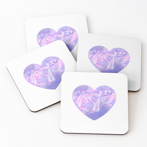 Item preview, aespa cute bubble name logo designed and sold by PrincessLiviaK.
