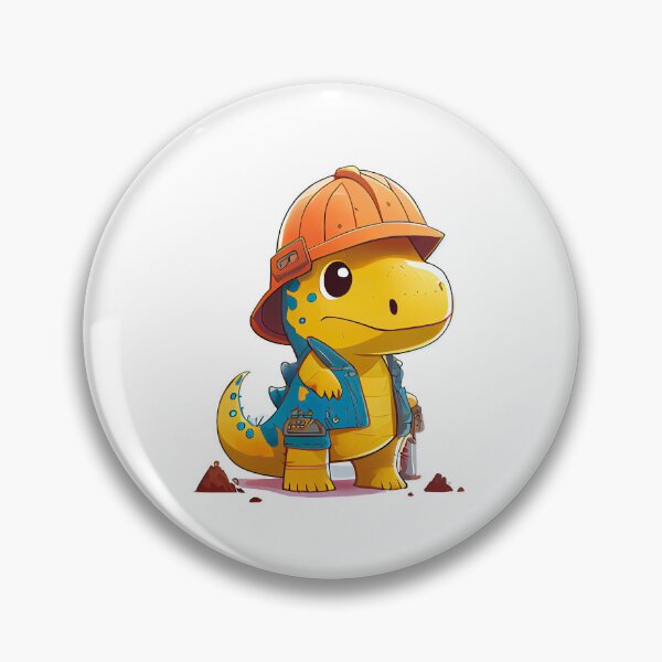 Artikelvorschau, T-Rex-Ingenieur-Dinosaurier-Illustration, niedlicher Dinosaurier entworfen und verkauft von DosilMaker.