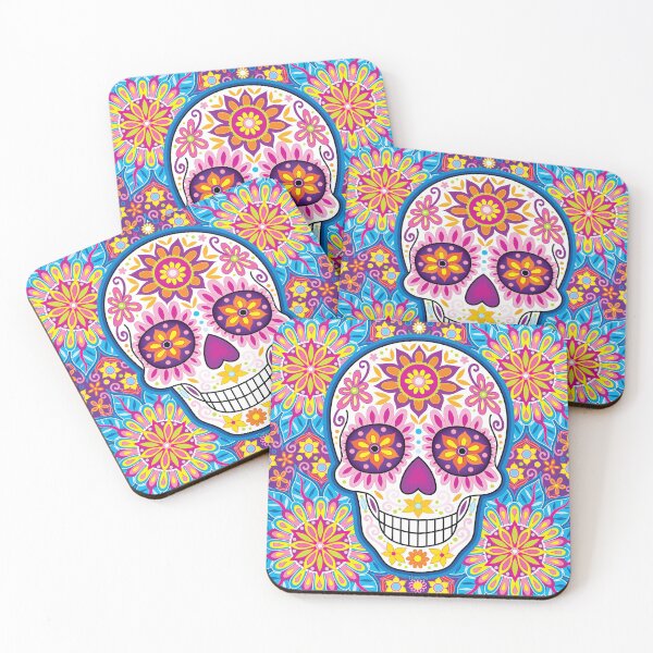 Item preview, Sugar Skull Art - Day of the Dead Art designed and sold by Thaneeya McArdle.