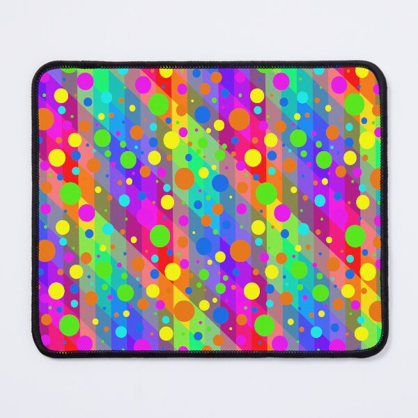 Item preview, Colorful Rainbow Polka Dot Facets designed and sold by Jerry Lambert.