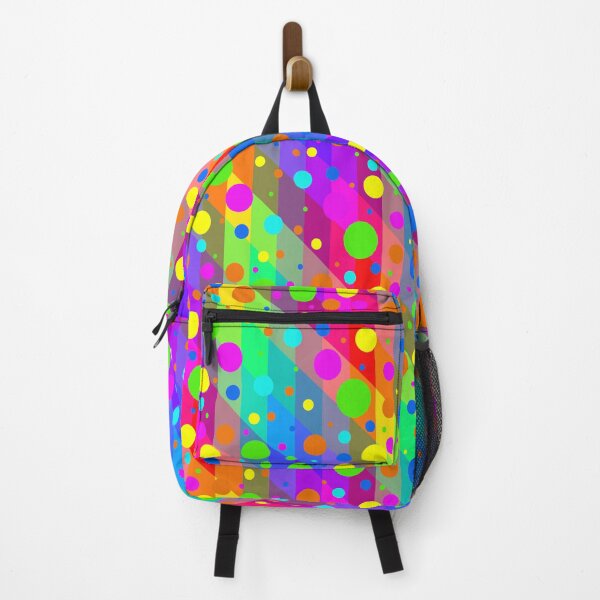 Item preview, Colorful Rainbow Polka Dot Facets designed and sold by Jerry Lambert.