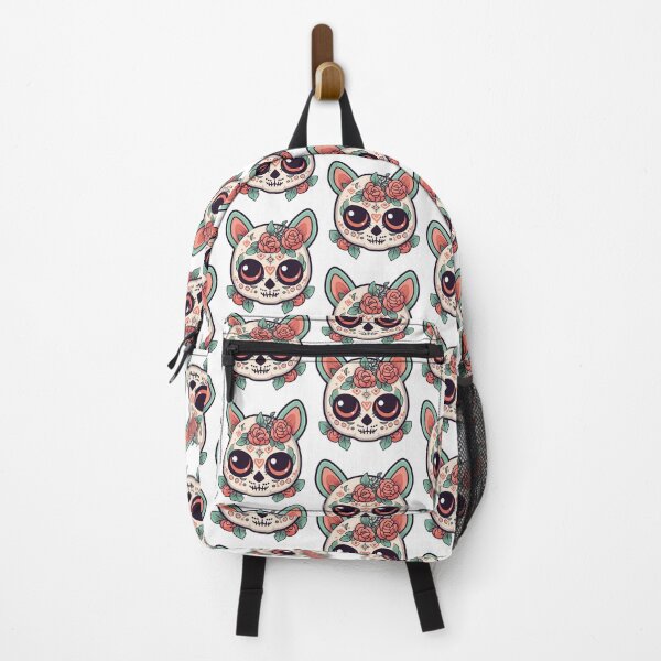 Item preview, Cat Sugar Skull Cute Kitty Kitten Cat Cinco de Mayo Cat Sugar Skull Halloween designed and sold by EmilyFNM3D.