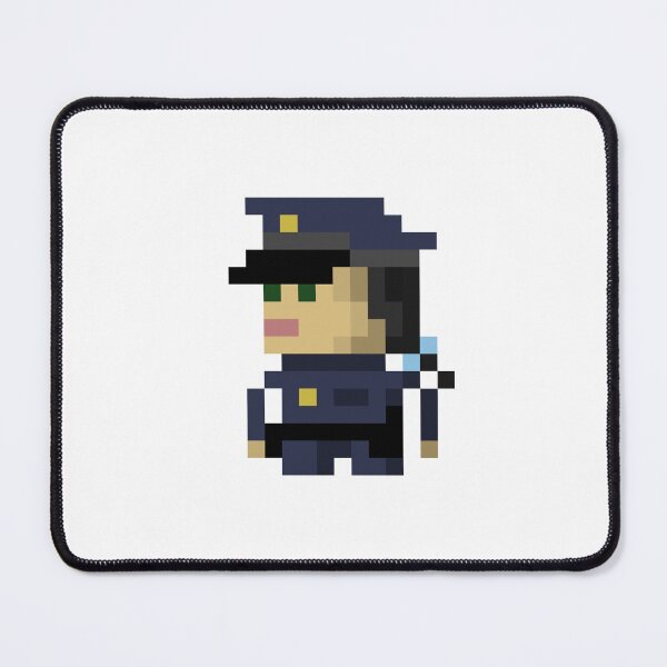 Item preview, Police Woman Pixel Art | Upholding Justice in Style designed and sold by anycolorart.