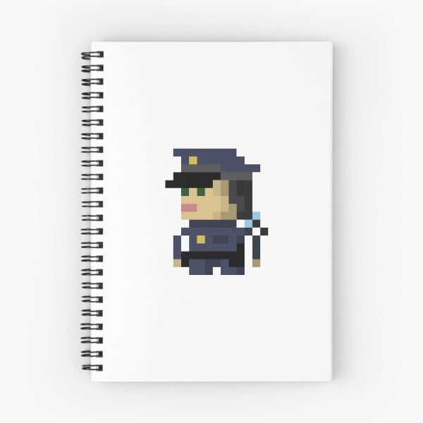Item preview, Police Woman Pixel Art | Upholding Justice in Style designed and sold by anycolorart.