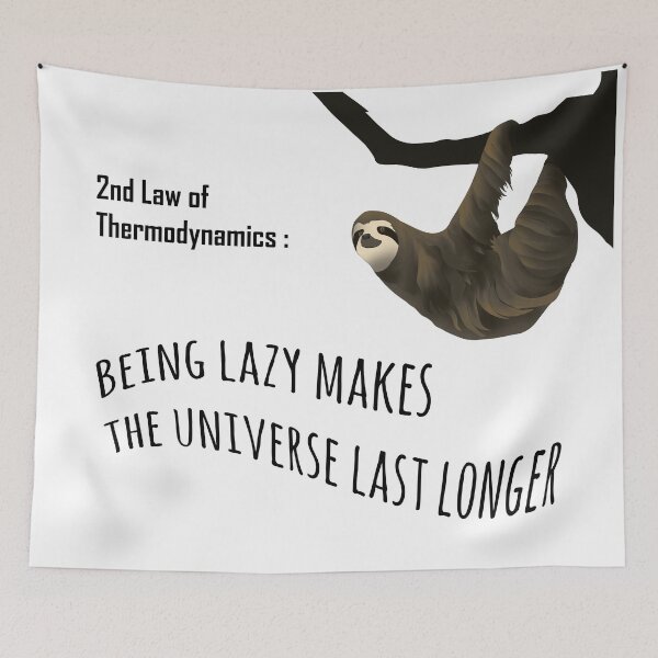 Item preview, 2nd Law of Thermodynamics designed and sold by BastsTardyChild.
