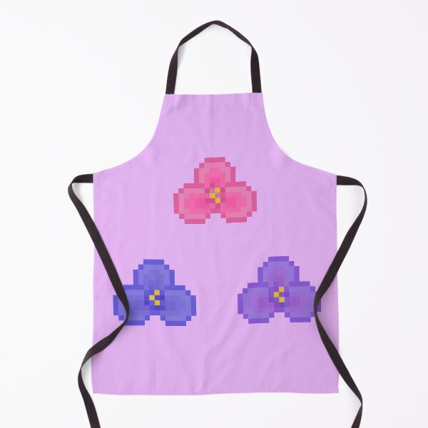 Item preview, pixel spiderwort trio designed and sold by autumnalmanac.