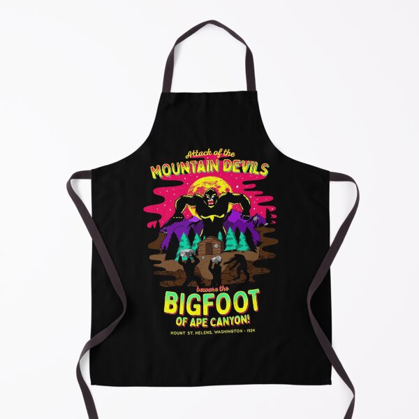 Item preview, Bigfoot Battle of Ape Canyon Mt St Helens 1924 Retro Cryptid designed and sold by strangeology.
