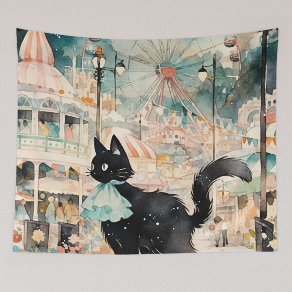 Item preview, The Carnival Cat designed and sold by negAIprincess.