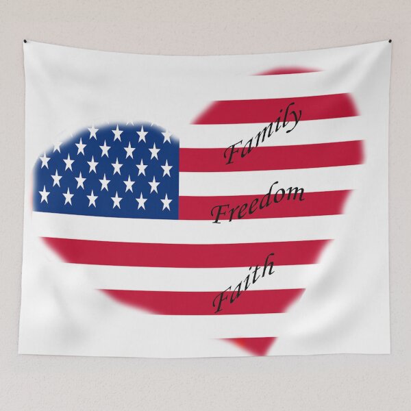 Item preview, Family Faith Freedom designed and sold by LeytonKit.