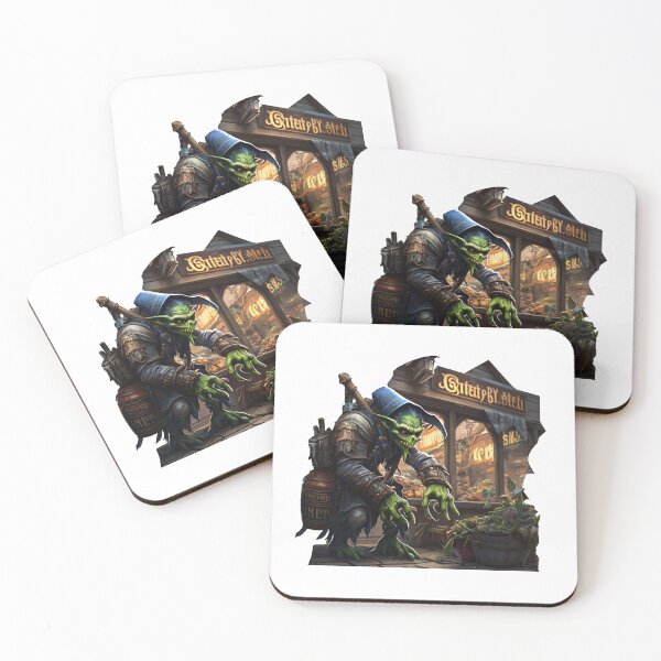 Item preview, Goblin merchants designed and sold by Stickermagician.