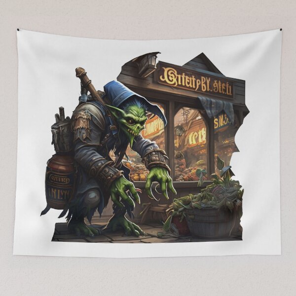 Item preview, Goblin merchants designed and sold by Stickermagician.
