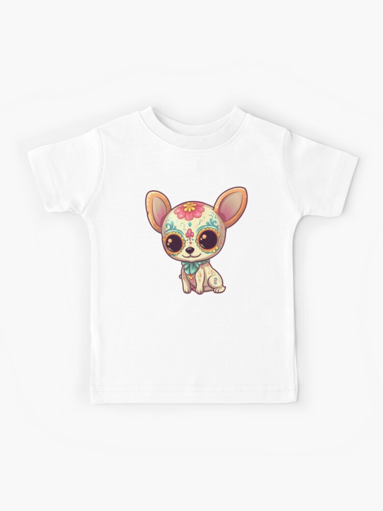 Cute Sugar Skull Chihuahua Shirt Cute Sugar Skull Chihuahua Shirt