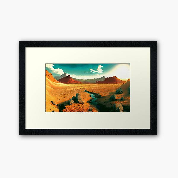 Aperçu de l'œuvre La Longue Randonnée - Paysage Nature créée et vendue par Kijiermono.