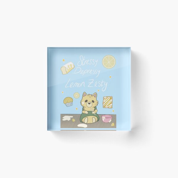 Item preview, Stressy Depressy Lemon Zesty designed and sold by PawfectDoodles.