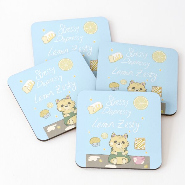 Item preview, Stressy Depressy Lemon Zesty designed and sold by PawfectDoodles.