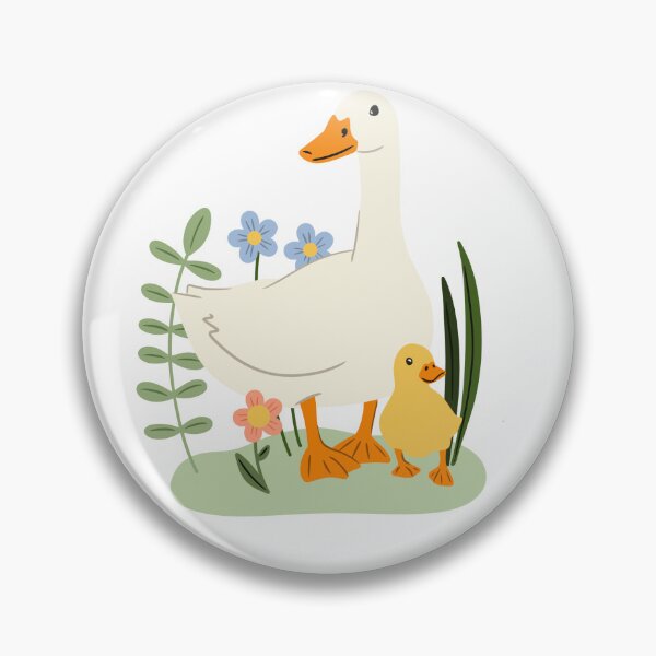 Item preview, Duck and duckling designed and sold by ThePrintedTiger.