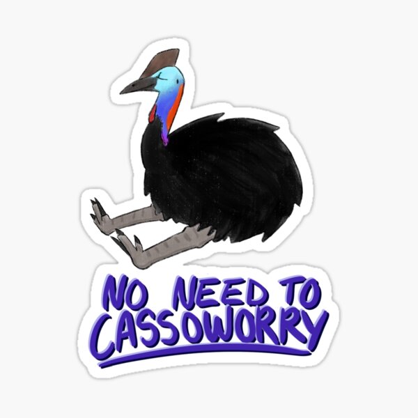 Item preview, No Need to Cassoworry designed and sold by Puppy Bandits.