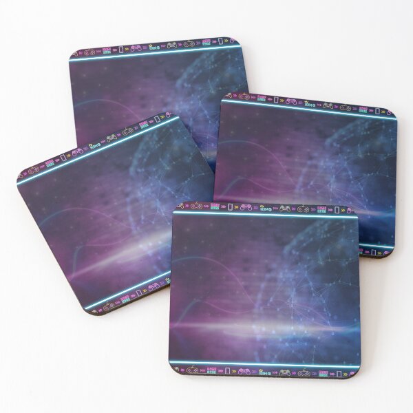 Item preview, Neon Techno and Gaming designed and sold by murahbanget.