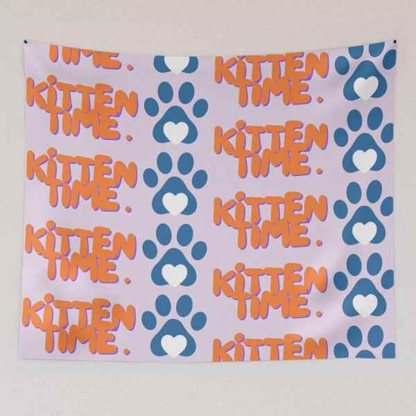 Item preview, Cat Kitten Time designed and sold by Figgy Print.