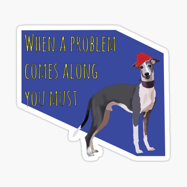 Item preview, You Must Whippet designed and sold by BastsTardyChild.